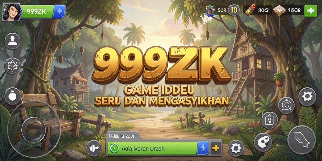 Gameplay seru di 999ZK dengan karakter unik.