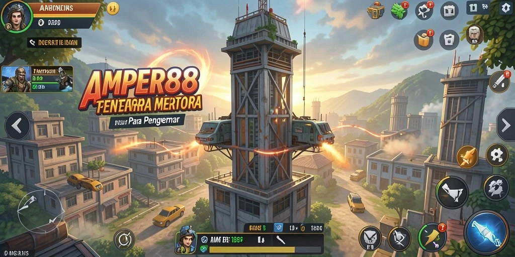 Gameplay seru AMPER88 dengan strategi Tower Defense yang menarik.