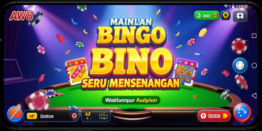 Tampilkan gameplay Bingo yang seru dan kompetitif di AW8.