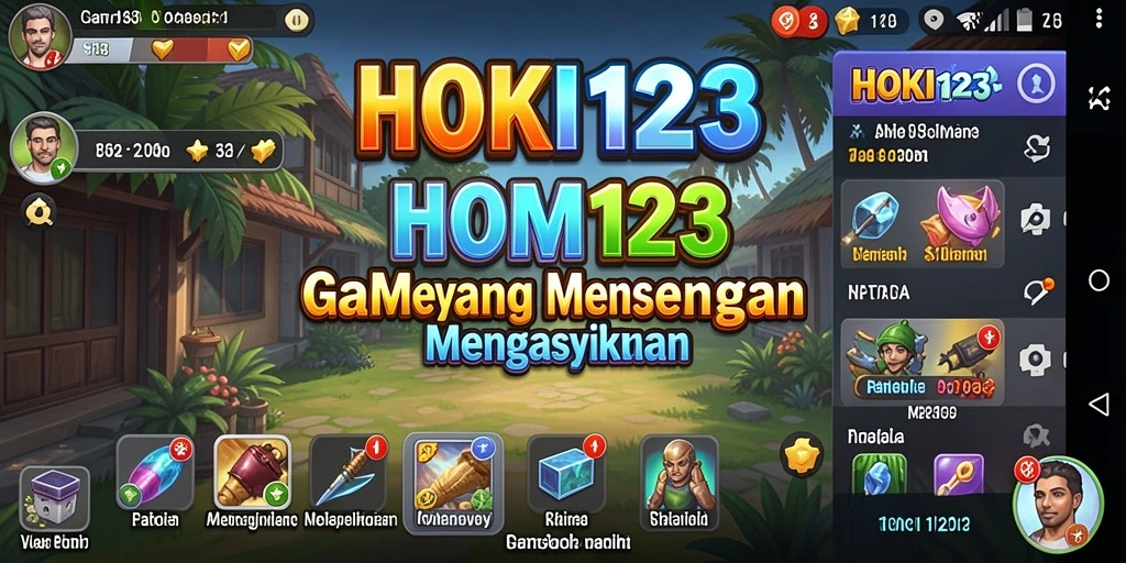 Tampilan gameplay HOKI123 yang menakjubkan dan penuh aksi Idle.