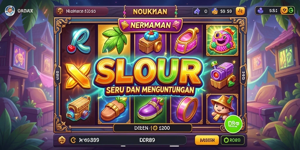 Tampilan menarik gameplay Slot IDR89 dengan grafis yang memukau.