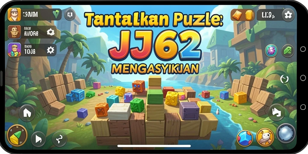 Gameplay menarik JJ62 dengan berbagai tantangan Puzzle.