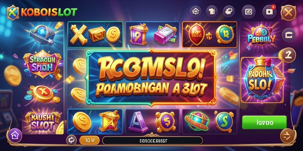 Tampilan menarik dari gameplay KOBOISLOT yang penuh strategi dan tantangan.