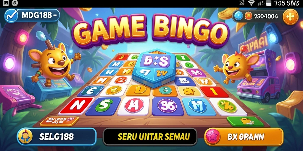 Tampilan gameplay MDG188 yang seru dan penuh warna.