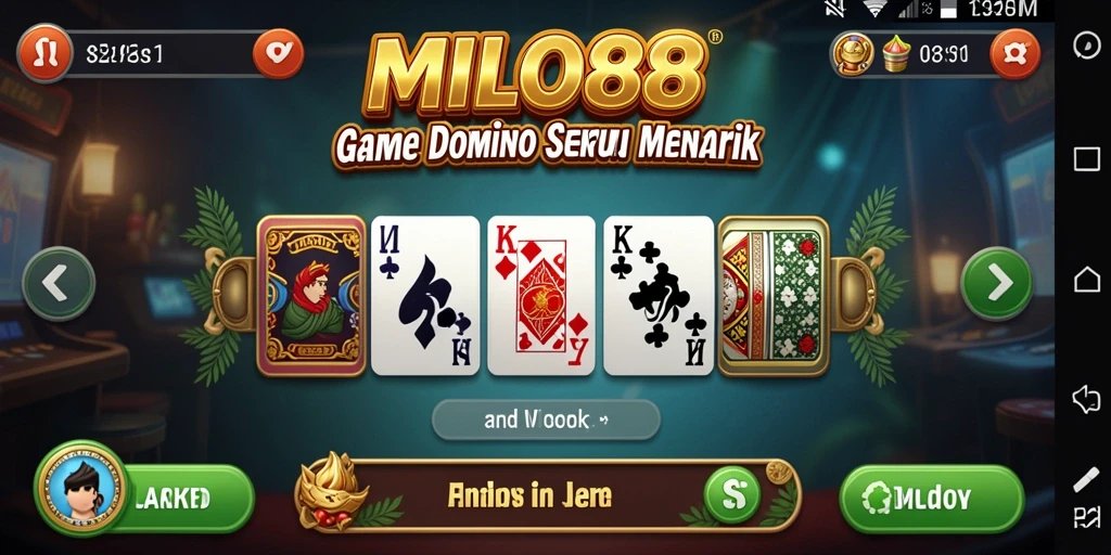 Tampilan gameplay MILO88 yang menarik dan seru.