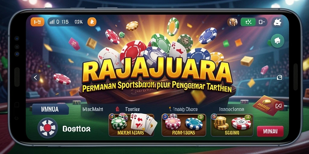 Tampilan gameplay Sportsbook yang dinamis dan menarik.