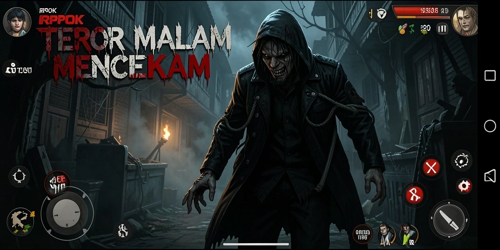 Screenshot mencekam dari gameplay RPOK yang menegangkan.